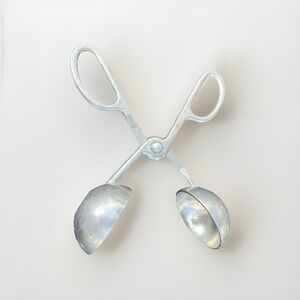 Vintage Meatball Tongs Cookie Dough Scoop Made In Taiwan 7"